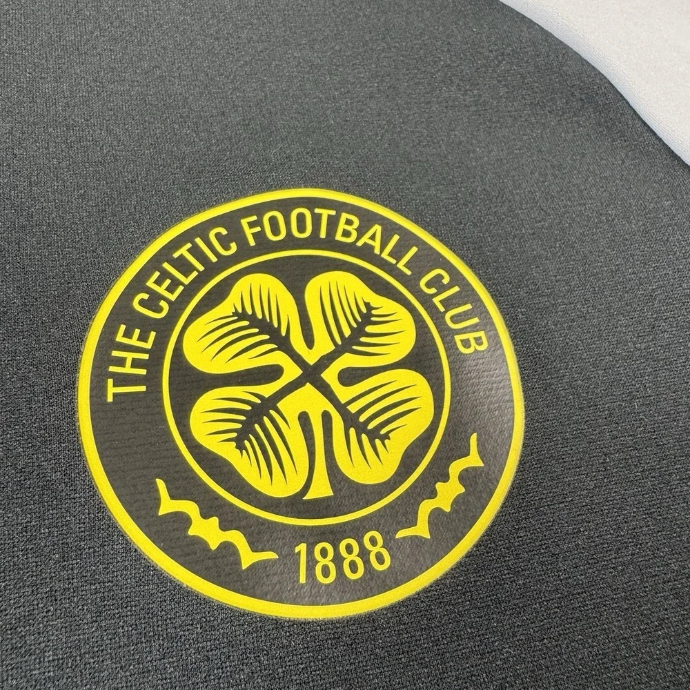 Adidas X Celtic Football Club 1888 Half Zip Performance Pullover Size L Slim